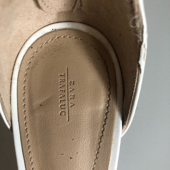 ZARA Metal Ankle Strap Sandals - size 37 - Picture 3 of 4